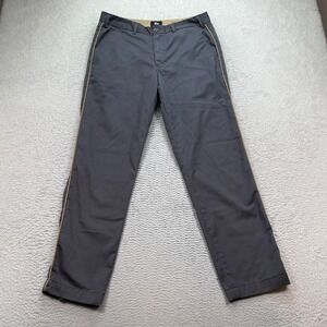 Stussy Cord Pants Men's Size 32X29 Gray Streetwear Chino